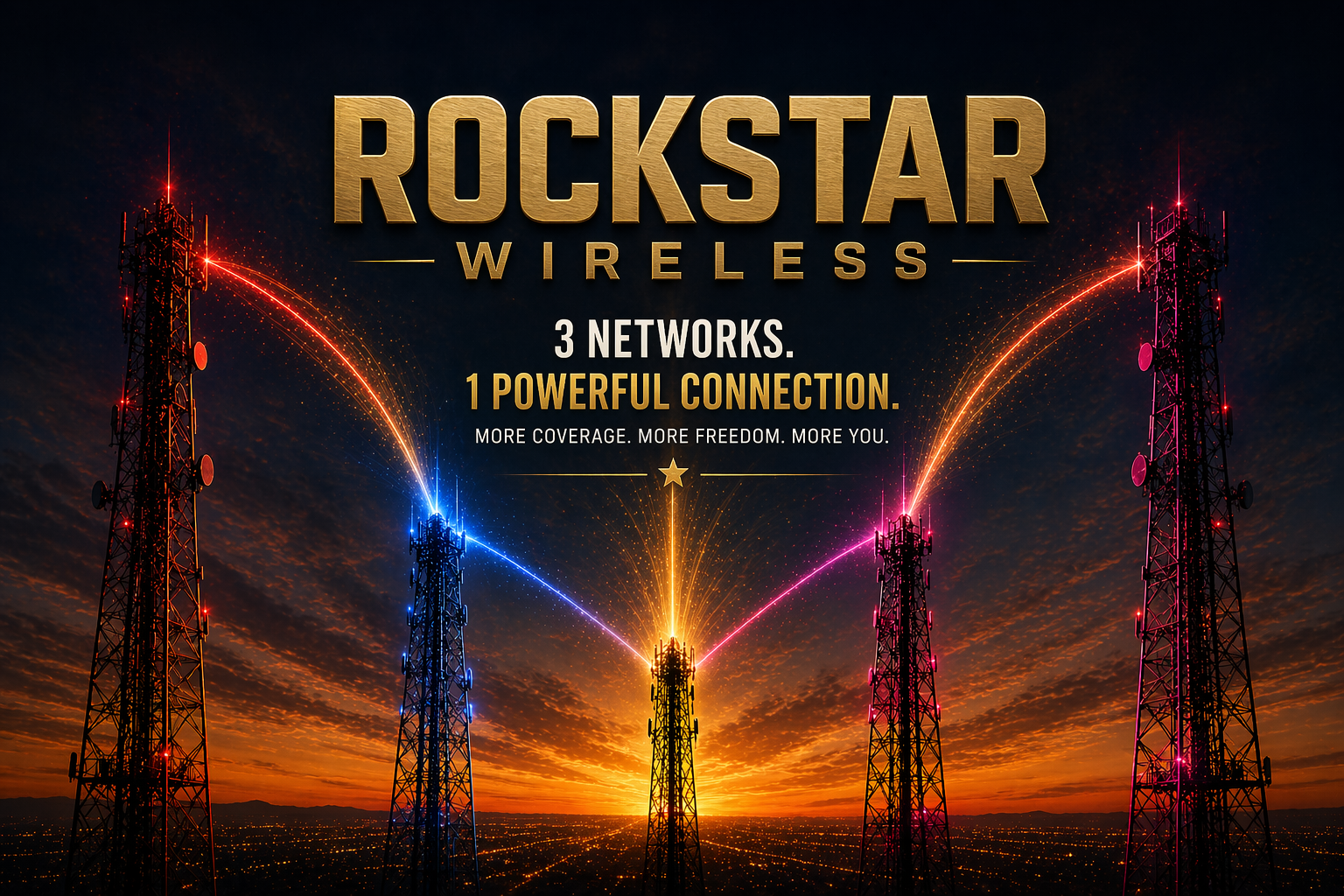 One Wireless — All Three Networks